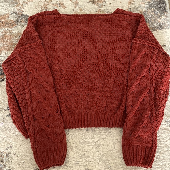 Crop Knit Sweater - Picture 4 of 4